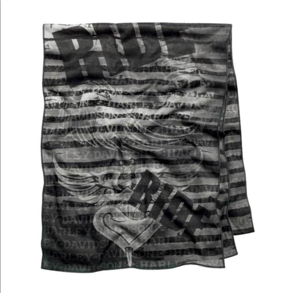 🖤 Harley-Davidson® Custom Print Scarf 🖤